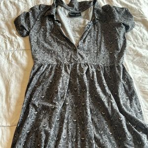 Cakeworthy haunted mansion wallpaper dress